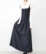 Ever 3-piece blouse, vest, and long skirt set
