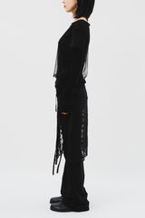 (W) Cloud Wrap Skirt (2color)