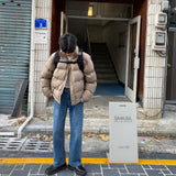 ストレートフィットロングワイドジーンズ