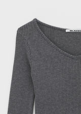 [MADE] ルリンドVネック長袖Tシャツ (F/W ver.)