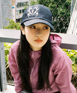 クロッシーカワイイキャップ - デニム