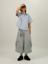 NE Sweat Cargo Bermuda Pants