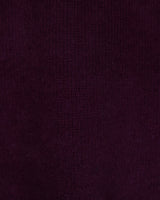 Skin knit skirt_grape