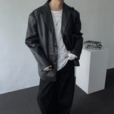 LC Epeel Two Burton Black Leather Blazer