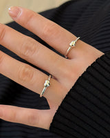 No matter heart ring (silver) *1PCS