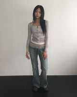 ビンテージフェーディングローブーツカットパンツ