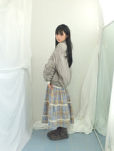 Texture Shirring Jumper