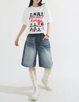 Scene Printing Overfit T-Shirt