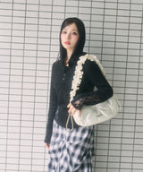 ギャザーパフィーショルダーバッグ