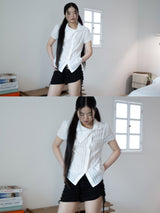 BRAID TIE SKIRT & TOP (BLACK)