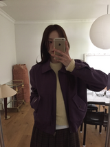 Cinched Button Blouson (2coolor)