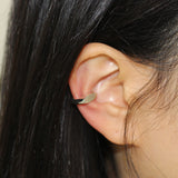 Oval Earcuff (Matte)