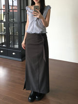 Flue Stripe Blouse (2 colors)