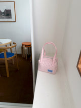 Handy pouch (pink pin dot)