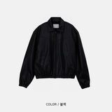 LMN クリエイティブラインレザージャケット (2 カラー)