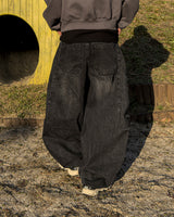 El domingo balloon denim pants