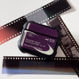 Dusty, Nostalgic Vibes AirPods Case Epoxy Bumper (DarkPlum/Ivory)