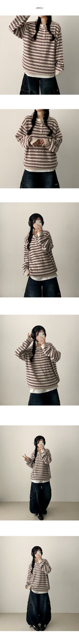 Linky Dangara Snap Round Knit