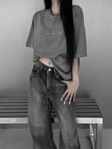 [unisex] pigment cross overfit short sleeve T (2color)