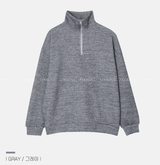 Hendes Daily Ribbed Semi-Zip Up Knit