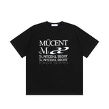 エッセンシャル レタリング ハーフ T シャツ