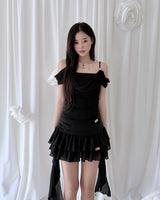 Eve Summer Draping Off-Shoulder Blouse