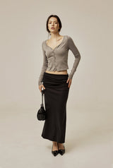 May eyelet cardigan