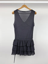 DOT CANCAN LAYERED DRESS (3C)