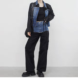 LIONA Colorful Denim Pants
