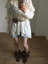Gemma Denim Shorts (2color)