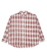 No.1188 D check thin SHIRT (5color)