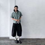 Matte Black Silhouette Shorts
