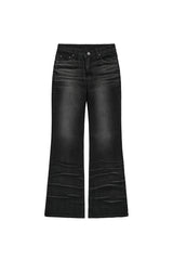 cross boots cut (black)