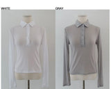 シーレボタンカラーT (GRAY)