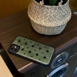 Vintage Green Phone case (epoxy bumper)
