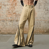 RELABEL 24SS ‘Tunnel’ トラックリニアストラクチャードポリモーフィックスプリットマルチジップウォッシュスラックス