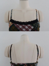 CHECK PATCH PRINTING LONG DRESS