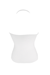 リボンクロップホルタートップ (3color)