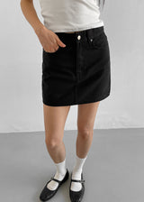 [MADE] Torrance Cotton Miniskirt