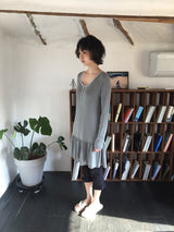 Scandi striped dress (3color)