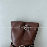 Buckle Tongue Angle Boots