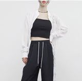 (Unisex) ダビアツーウェイストリングジップアップ