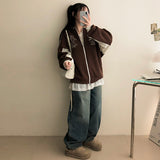 Paul New Boxy Bear Color Two Way Knit Cardigan