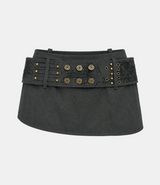 Kaia Stud Belt Skort