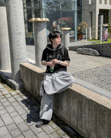 Roven Pintuck Curved Sweat Pants