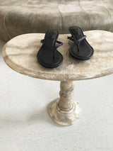 Soft curve flip heel