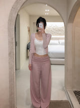Lumire Sheer Summer Ribbed Knit Cardigan