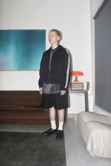 FAITH FADE Noir - Stripes Reversible Work Jacket