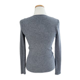 Daily Hug Soft Square Neck Golji ニット長袖Tシャツ (4 Colors)