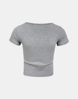 ベリーレースリボンTシャツ